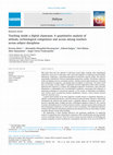 Research paper thumbnail of Teaching inside a digital classroom: A quantitative analysis of attitude, technological competence and access among teachers across subject disciplines