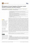 Research paper thumbnail of Investigation of Acoustic Properties of Poroelastic Asphalt Mixtures in Laboratory and Field Conditions