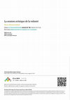 Research paper thumbnail of La session scénique de la volonté