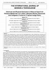 Research paper thumbnail of Chemical and Physical Evaluation of Natural Dyes from Hibiscus Sabdariffa Linn (Zobo), Bamphia Nitida (Camwood) and Indigofera Tinctoria (Tropical Indigo Plant)