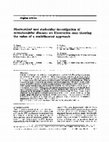 Research paper thumbnail of Biochemical and molecular investigation of mitochondrial disease: an illustrative case showing the value of a multifaceted approach