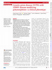 Research paper thumbnail of Genetic prion disease: D178N with 129MV disease modifying polymorphism—a clinical phenotype