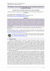 Research paper thumbnail of The influence of processing temperature on the mechanical properties of recycled PET fibers