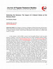 Research paper thumbnail of Rebooting the Romance: The Impact of A Natural History of the Romance Novel