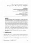 Research paper thumbnail of The complexities of bilateral relations: the Nigeria-South Africa relationship (2000-2006)