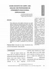 Research paper thumbnail of Saúde Docente No Campo: Uma Análise Com Professores De Atendimento Educacional Especializado