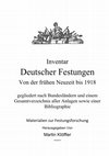 Research paper thumbnail of Inventar  Deutscher Festungen  Von der frühen Neuzeit bis 1918