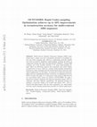 Research paper thumbnail of OUTCOMES: Rapid Under-sampling Optimization achieves up to 50% improvements in reconstruction accuracy for multi-contrast MRI sequences