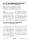 Research paper thumbnail of Effect of silver diamine fluoride (SDF) on the dentin-pulp complex: ex vivo histological analysis on human primary teeth and rat molars