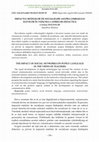 Research paper thumbnail of Impactul Rețelelor De Socializare Asupra Limbajului Elevilor În Viziunea Cadrelor Didactice