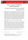 Research paper thumbnail of Türkiye ve Azerbaycan Ticari İlişkilerine Yönelik Bir Değerlendirme