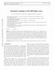 Research paper thumbnail of Stochastic modeling of kHz QPO light curves