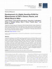 Research paper thumbnail of Development of a Highly Sensitive ELISA for Measurement of FSH in Serum, Plasma, and Whole Blood in Mice