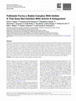 Research paper thumbnail of Follistatin Forms a Stable Complex With Inhibin A That Does Not Interfere With Activin A Antagonism