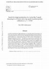 Research paper thumbnail of Search for single production of a vector-like T quark decaying to a Z boson and a top quark in proton–proton collisions at s=13TeV