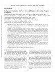 Research paper thumbnail of Design and Evaluation of a New National Pharmacy Internship Program in Ireland