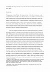 Research paper thumbnail of Review note John Phillips The Marquis de Sade A Very Short Introduction