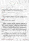 Research paper thumbnail of Um estudo sobre a grade de programação de domingo da TV aberta no Brasil com ênfase nas principais redes: Globo, Record e SBT, este artigo busca entender qual é o formato e qual é o discurso apresentado por essa grade e refletir de maneira crítica sobre as intenções que este discurso determina