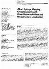 Research paper thumbnail of &lt;i&gt;Ole e&lt;/i&gt; I: Epitope Mapping, Cross-Reactivity with Other Oleaceae Pollens and Ultrastructural Localization