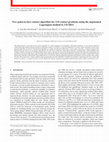 Research paper thumbnail of New point-to-face contact algorithm for 3-D contact problems using the augmented Lagrangian method in 3-D DDA