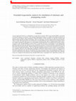 Research paper thumbnail of Extended isogeometric analysis for simulation of stationary and propagating cracks