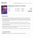 Research paper thumbnail of XFEM Fracture Analysis of Composites