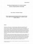 Research paper thumbnail of The Design and Implementation of an Advanced Analytics Laboratory Supporting Industry Partnerships