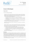 Research paper thumbnail of Lernen in Beziehungen