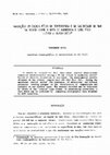 Research paper thumbnail of Variações em escala média da temperatura e da salinidade do mar na região entre a Baía de Guanabara e Cabo Frio (17/08 a 26/08/1971)