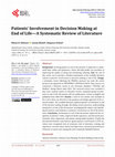 Research paper thumbnail of Patients’ Involvement in Decision Making at End of Life—A Systematic Review of Literature