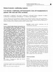 Research paper thumbnail of Low-intensity conditioning and hematopoietic stem cell transplantation in patients with renal and colon carcinoma