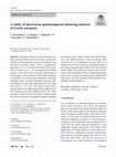 Research paper thumbnail of A study of short-term spatiotemporal clustering features of Greek seismicity