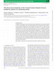 Research paper thumbnail of The short-term seismicity of the Central Ionian Islands (Greece) studied by means of a clustering model