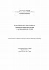 Research paper thumbnail of Elites and politics : who governs us? : measuring and comparing species of capital in the Chilean political elite, 1990-2010