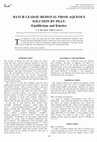 Research paper thumbnail of Batch Lead(II) Removal From Aqueous Solution by Peat