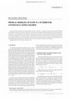 Research paper thumbnail of Physical Modeling of Flow in a Tundish for Continuous Casting Machine