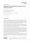 Research paper thumbnail of Hydrolysis of Biomass Mediated by Cellulases for the Production of Sugars