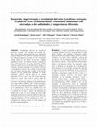 Research paper thumbnail of Desarrollo, supervivencia y crecimiento del erizo Lytechinus variegatus (Lamarck, 1816) (Echinodermata: Echinoidea) alimentado con microalgas a dos salinidades y temperaturas diferentes Development, survival and growth of sea urchin Lytechinus variegatus (Lamarck, 1816) (Echinodermata: Echinoidea...