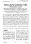 Research paper thumbnail of Examining the Implementation of Financial Incentives using the Framework of Monetary and Non-Monetary Incentives to Improve Employee Innovation Performance Case Study: Jordanian Islamic Banks