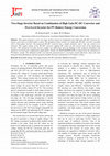 Research paper thumbnail of Two-Stage Inverter Based on Combination of High Gain DC-DC Converter and Five-Level Inverter for PV-Battery Energy Conversion