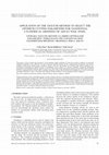 Research paper thumbnail of Application of the Taguchi method to select the optimum cutting parameters for tangential cylindrical grinding of AISI D3 tool steel