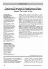 Research paper thumbnail of Psychometric Properties of the Sexual Interest and Desire Inventory-Female for Diagnosis of Hypoactive Sexual Desire Disorder: The Persian Version