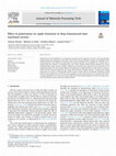 Research paper thumbnail of Effect of polarization on ripple formation in deep femtosecond laser machined cavities