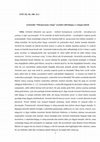 Research paper thumbnail of Aristotelin “Nikomaxusun əxlaqı” əsərində təbii hüquq və əxlaqın nisbəti