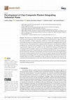 Research paper thumbnail of Development of Clay-Composite Plasters Integrating Industrial Waste