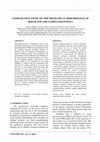 Research paper thumbnail of Comparative study on the mechanical performance of beech and ash laminated panels