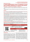 Research paper thumbnail of A Clinico-Embryological Study of Congenital Ocular and Its Adnexal Anomalies in a Tertiary Care Hospital