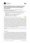 Research paper thumbnail of Using the Gibbs Function as a Measure of Human Brain Development Trends from Fetal Stage to Advanced Age