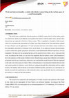 Research paper thumbnail of Work and intersectionality: a study with elderly women living in the rurban space of a small municipality