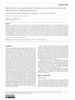 Research paper thumbnail of Mean platelet volume and neutrophil to lymphocyte ratio decrease in patients with depression with antidepressant treatment